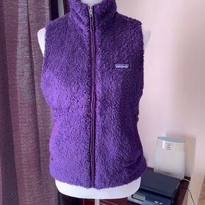Patagonia purple vest